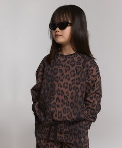 Meisjes sweater bruin