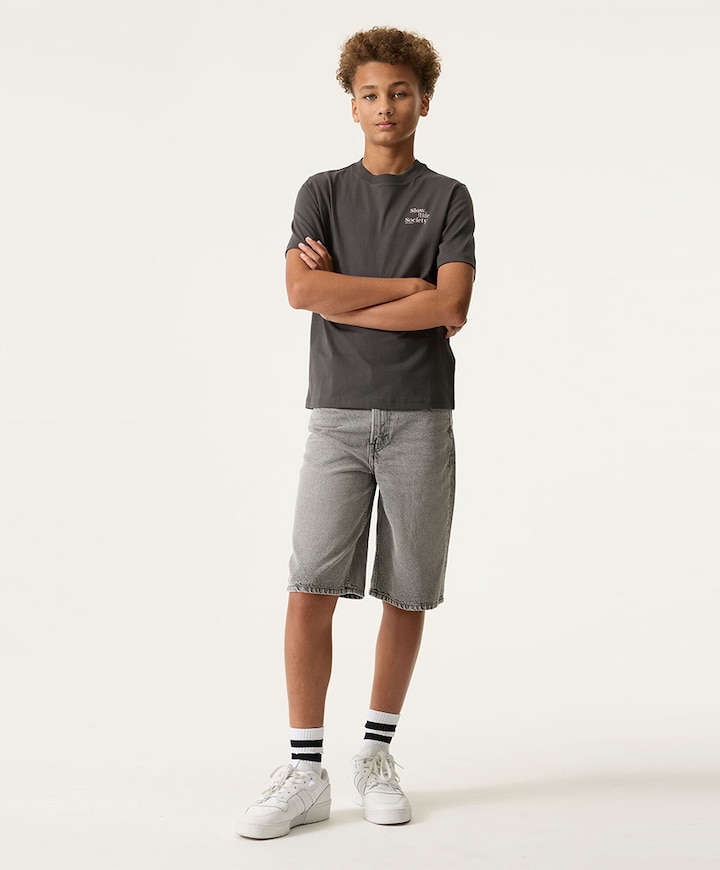 Jongens T-shirt grijs