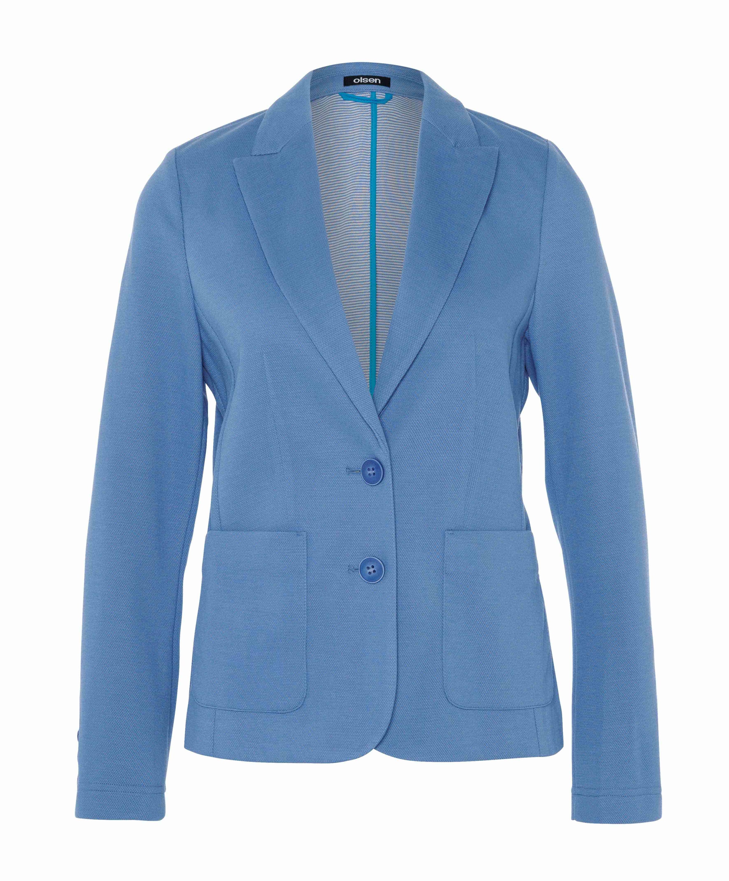 Dames blazer blauw