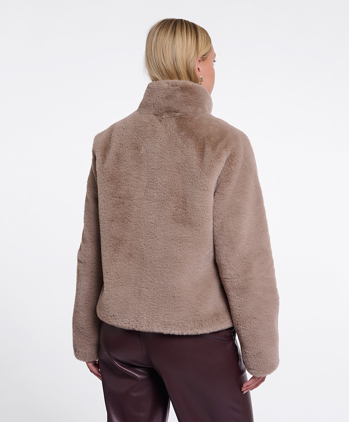 Dames jas beige
