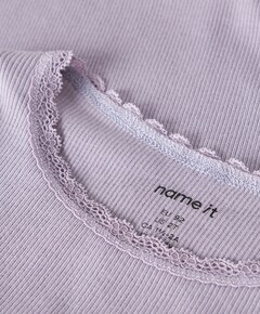 Meisjes longsleeve paars