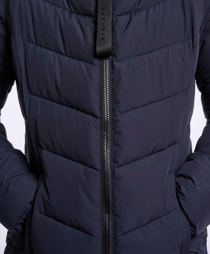 Dames jas blauw