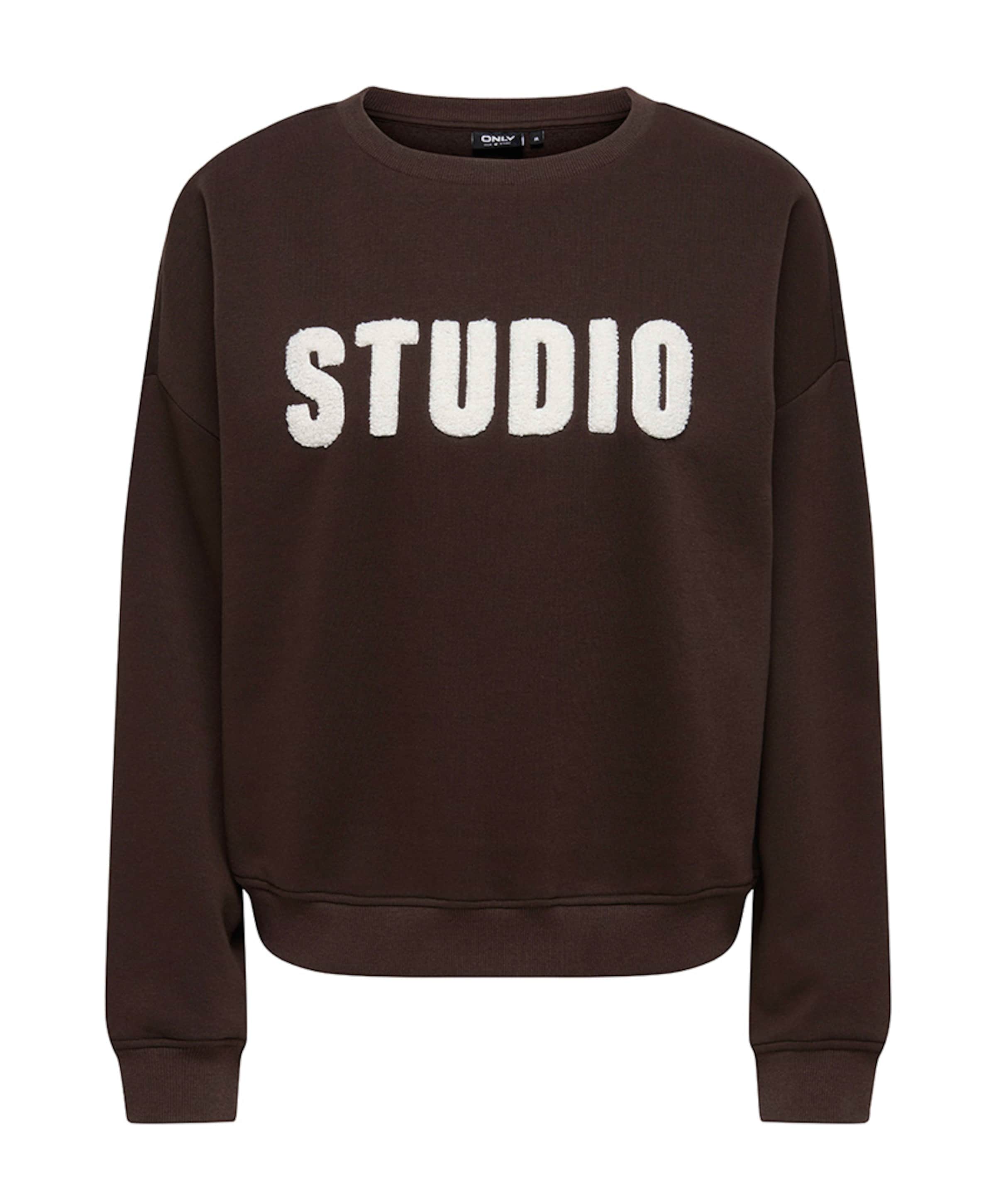 Dames sweater bruin