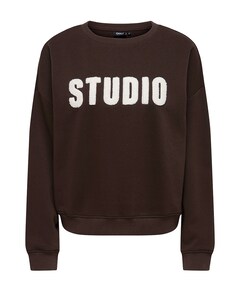 Dames sweater bruin