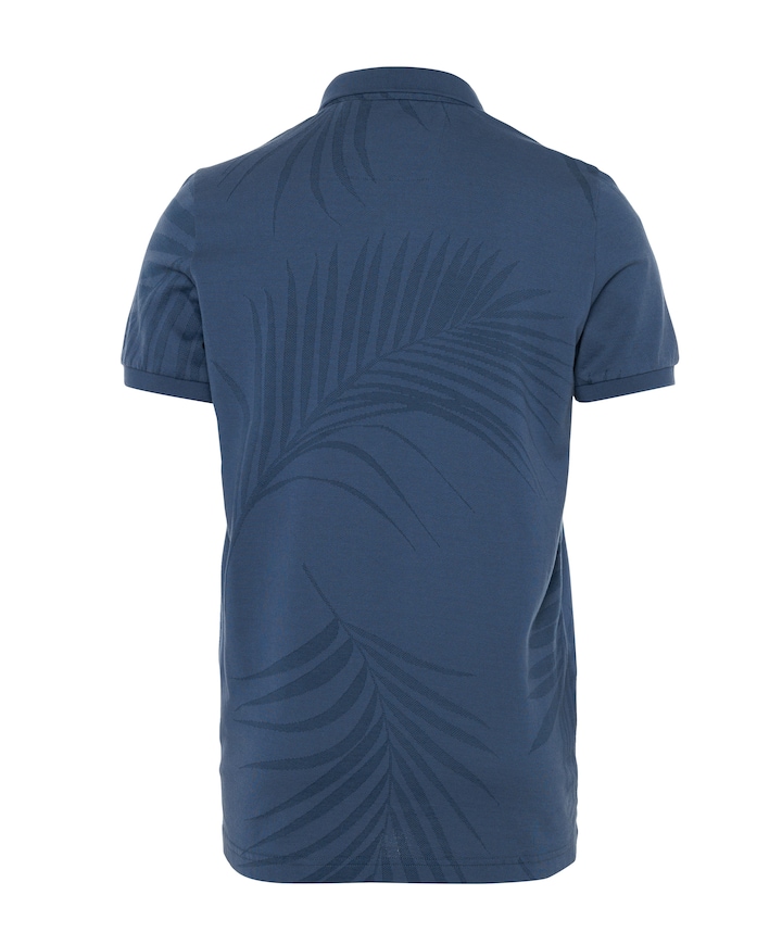 Heren polo blauw