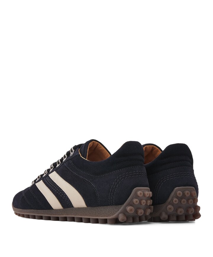 Jack Nathan heren sneakers blauw