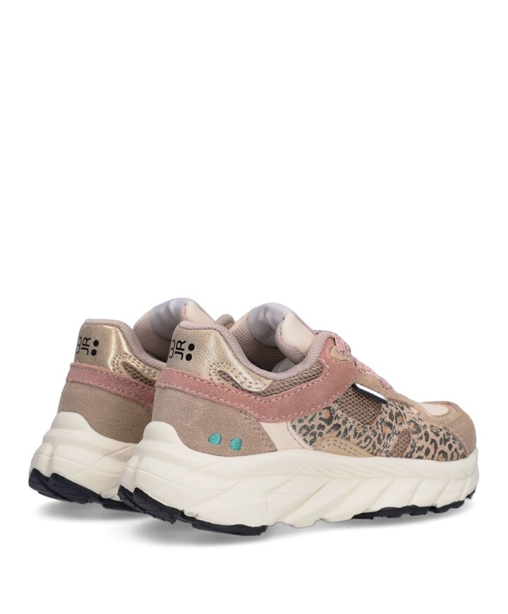 Reza Rush meisjes sneakers beige