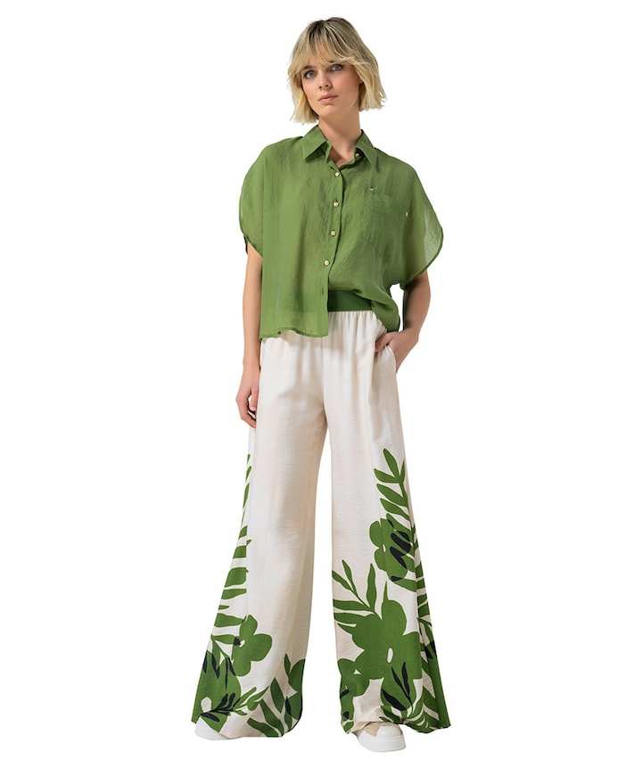 Dames blouse groen