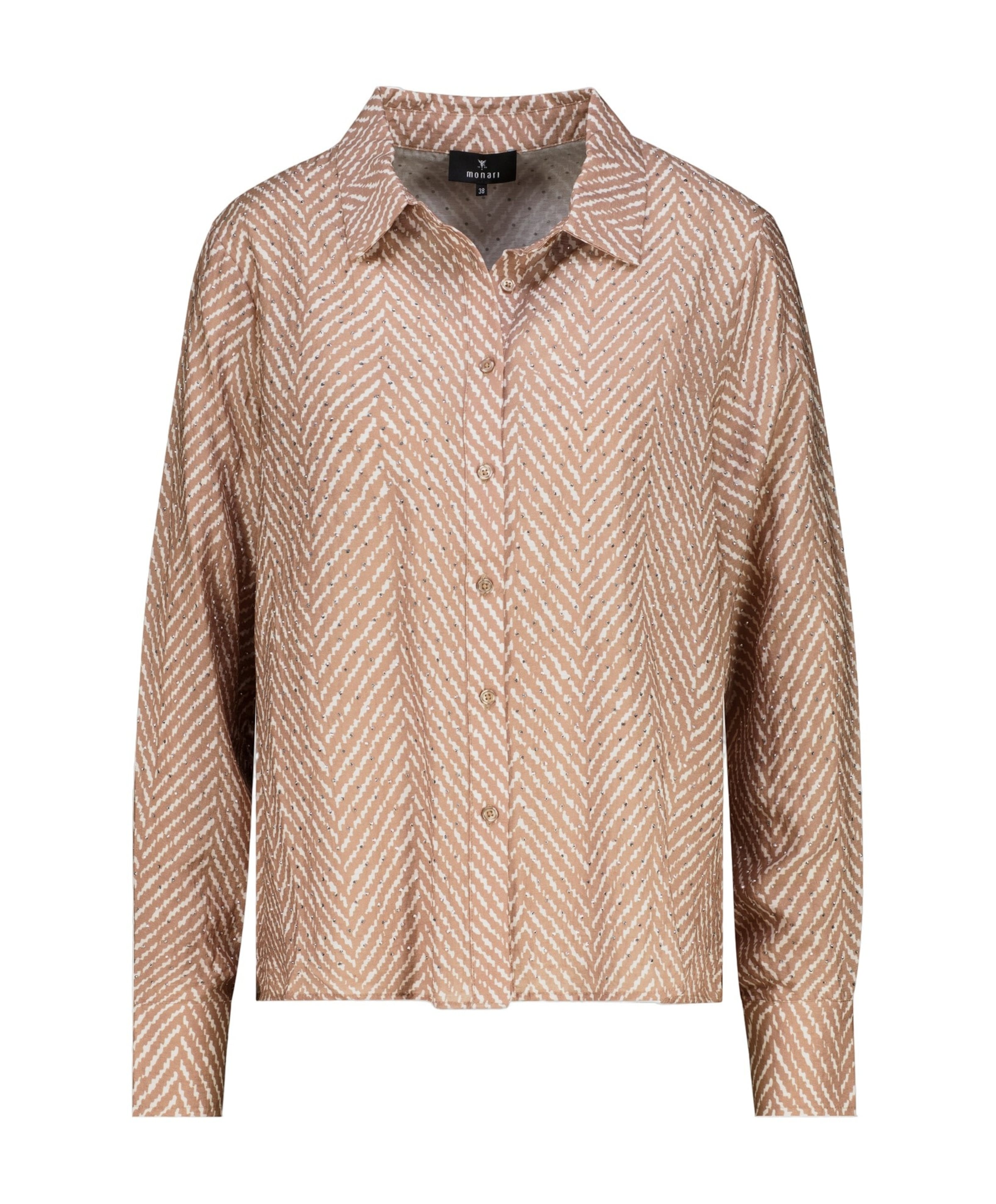 Dames blouse beige