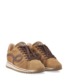 Mikki Eve dames sneakers bruin