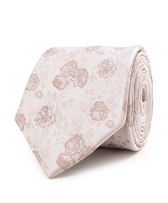 Heren stropdas beige