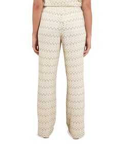 Vajenne Zigzag dames broek ecru