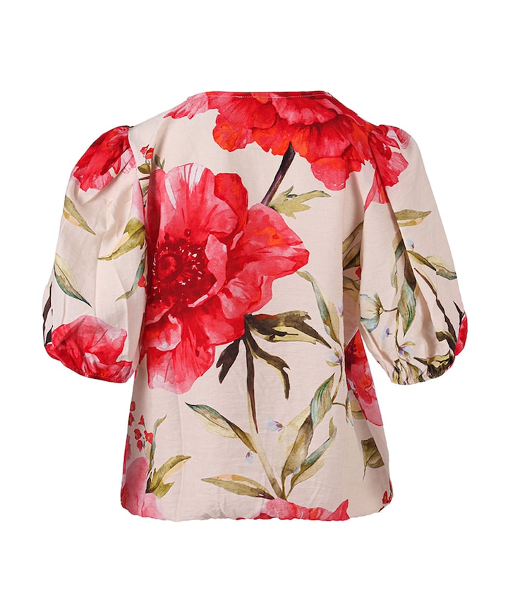 Dames top rood