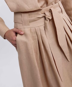 Dames rok beige