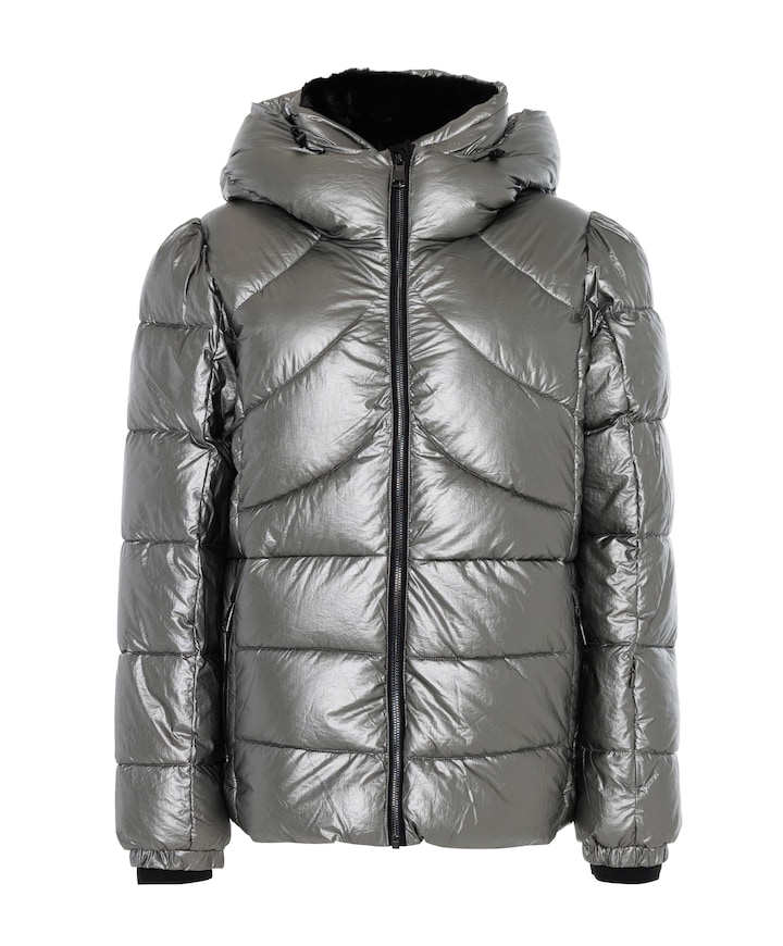 Dames ski-jas zilver