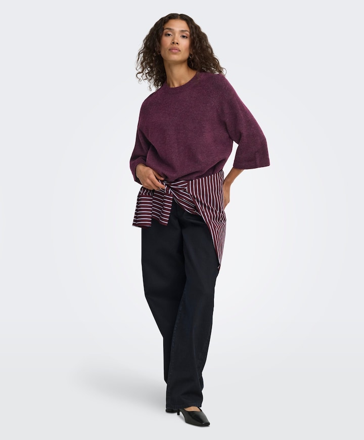 Dames trui bordeaux