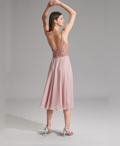 Dames jurk roze
