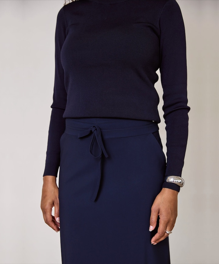 Dames rok blauw