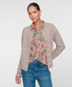 Dames vest beige