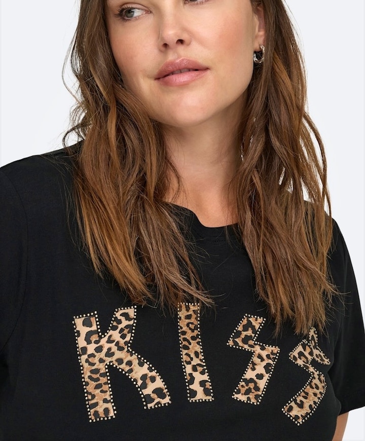 Dames T-shirt zwart