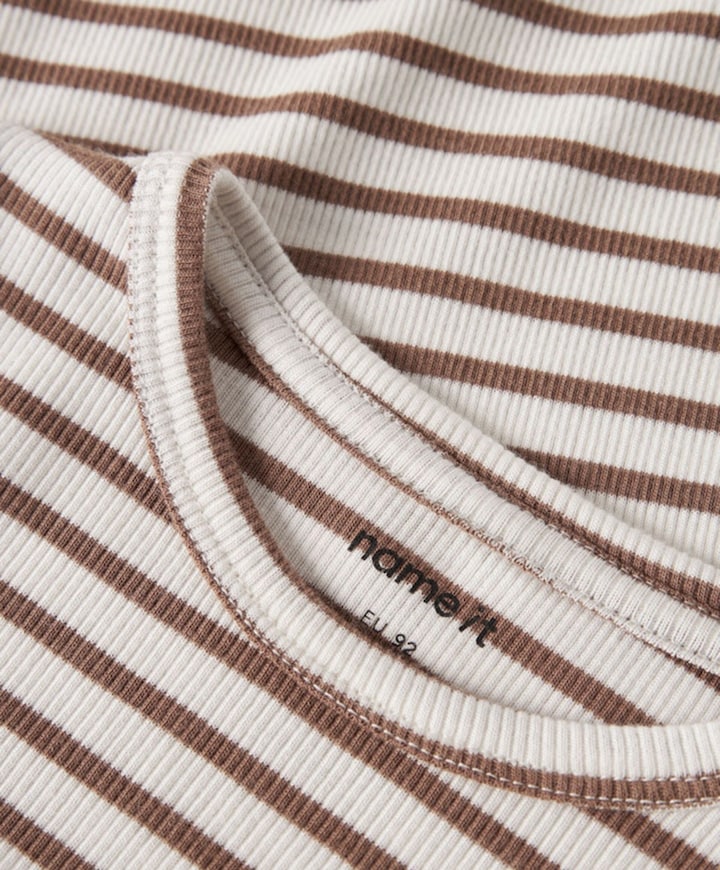 Uniseks longsleeve beige