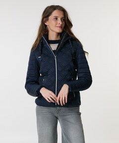Dames jas blauw
