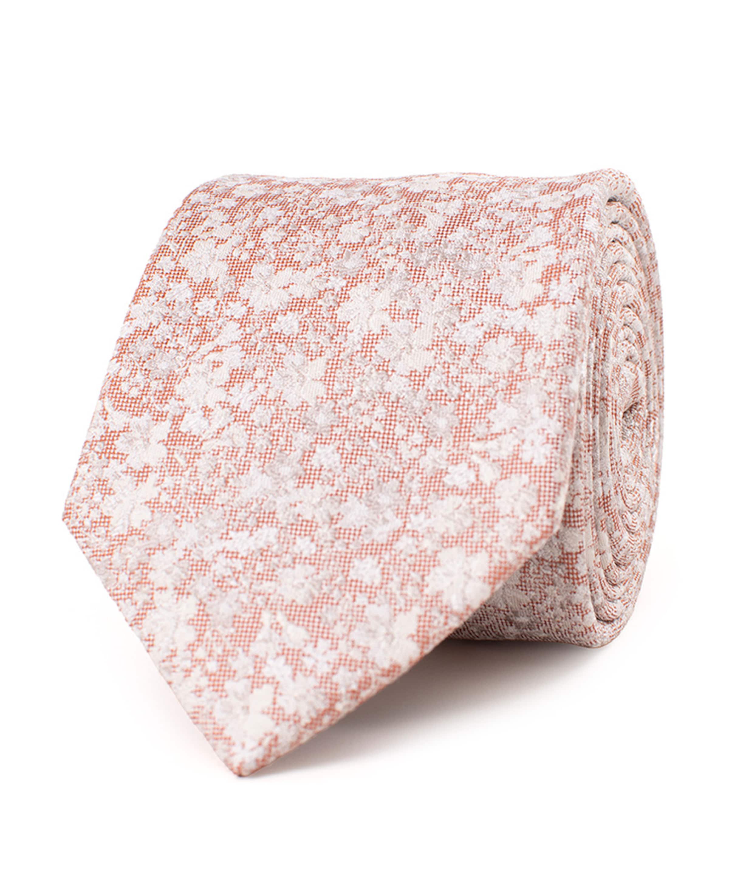 Heren stropdas oranje