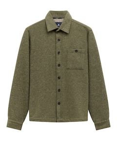Heren overshirt groen