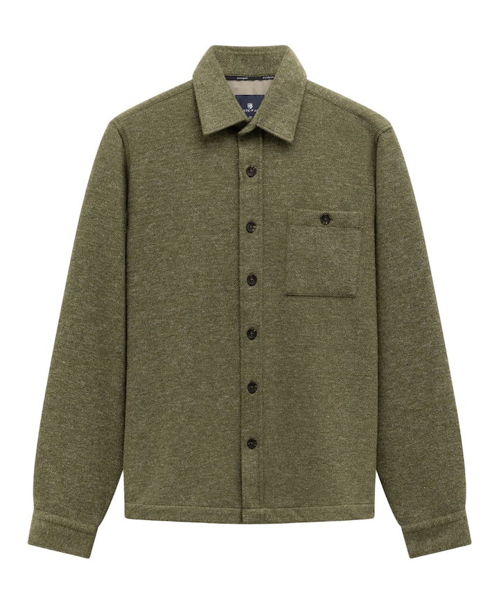 Heren overshirt groen