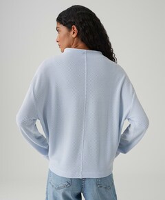 Dames longsleeve blauw