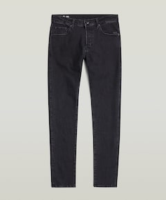 3301 Slim heren jeans zwart