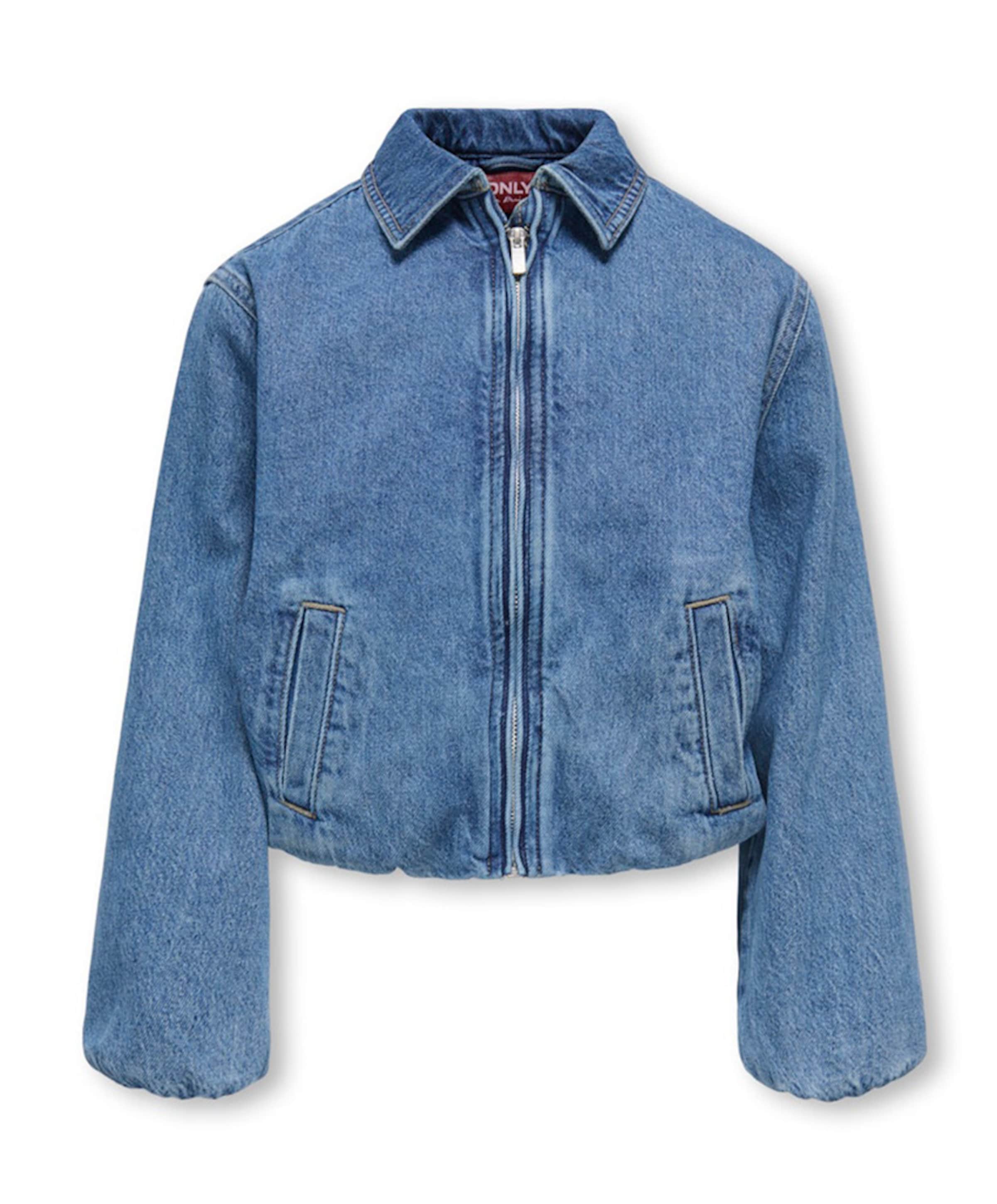 Meisjes jas blauw