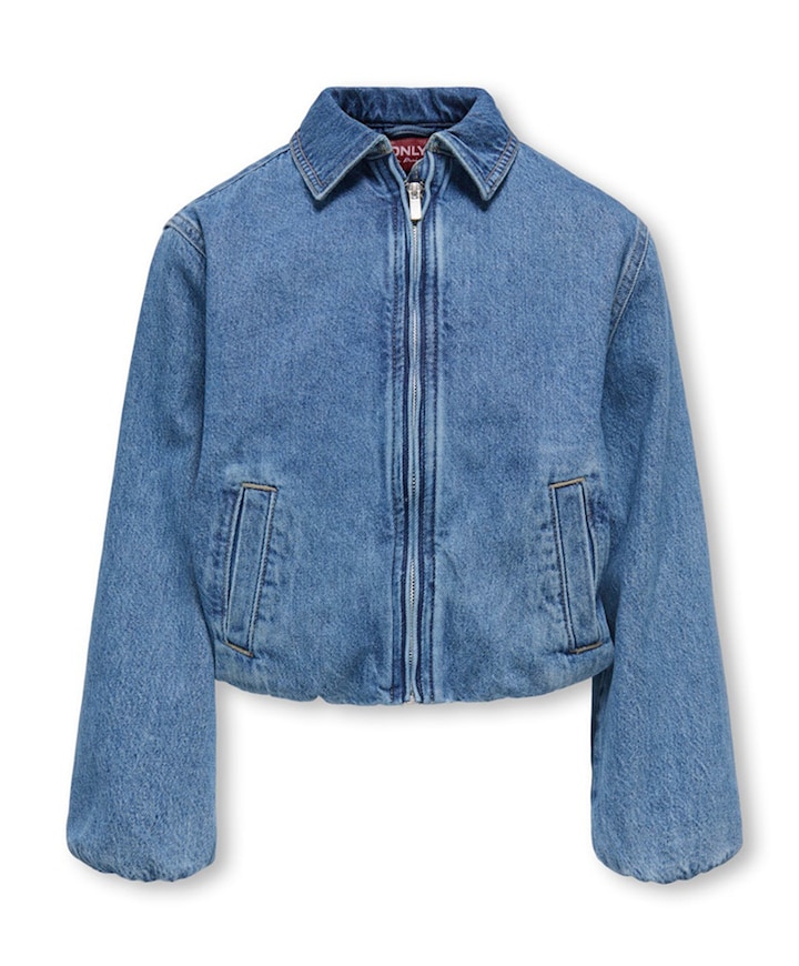 Meisjes jas blauw