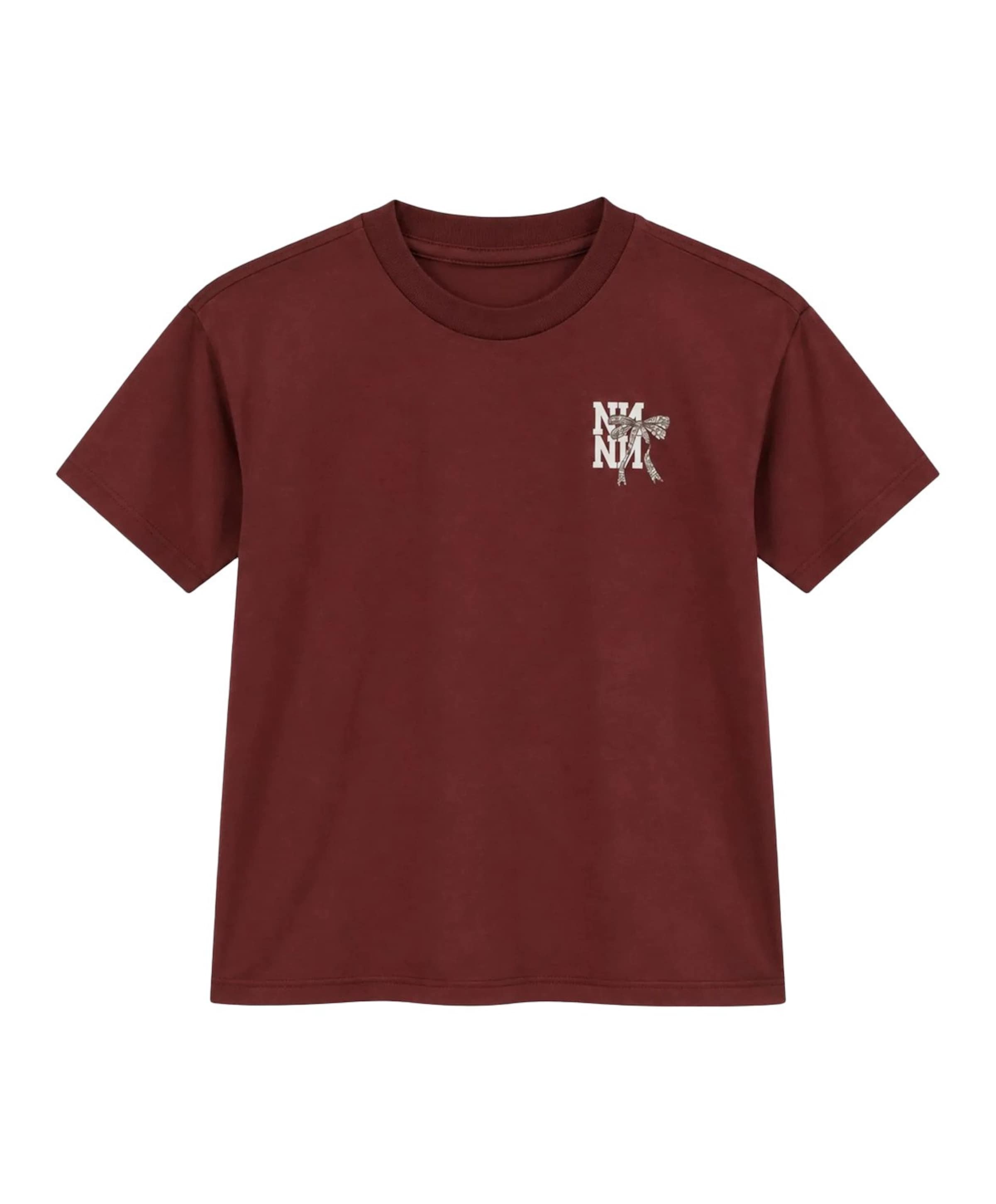 Meisjes T-shirt bordeaux