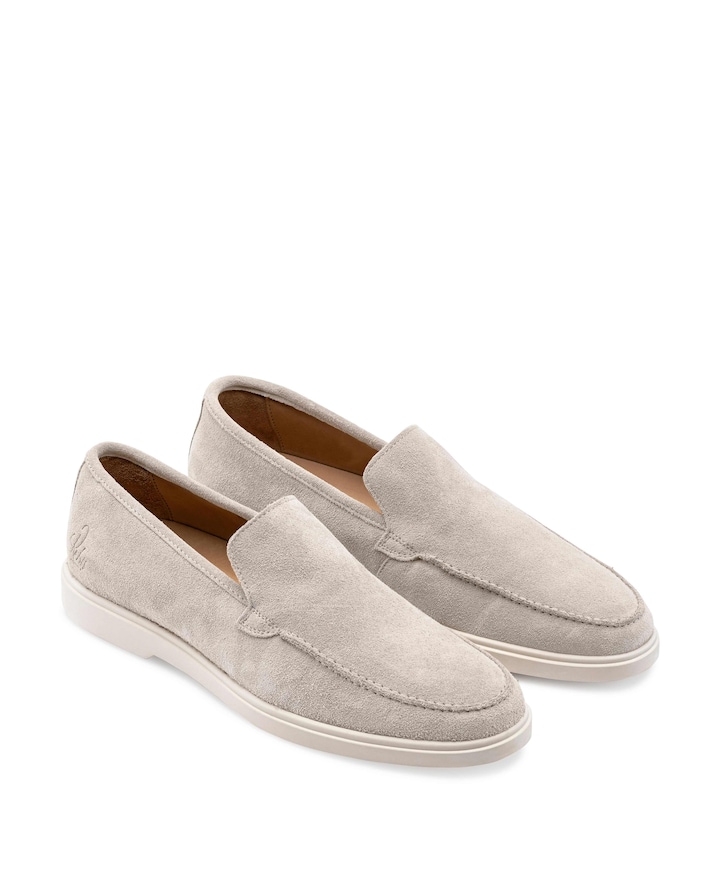 Simon 124 heren moccasins beige