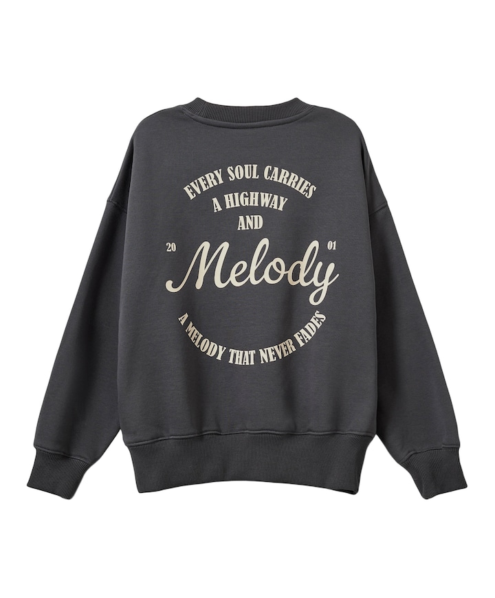Meisjes sweater grijs