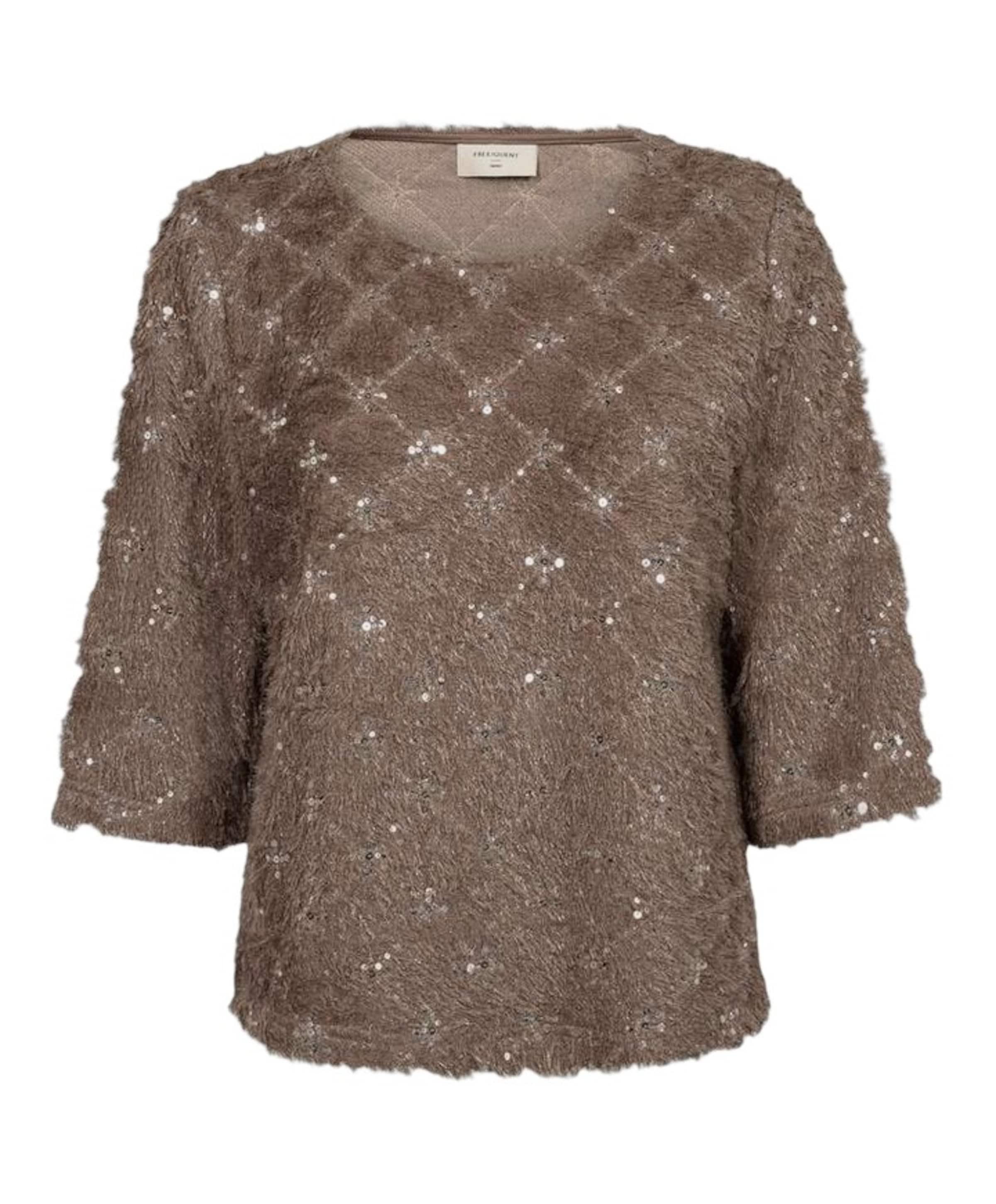 Dames blouse beige