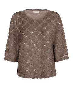 Dames blouse beige
