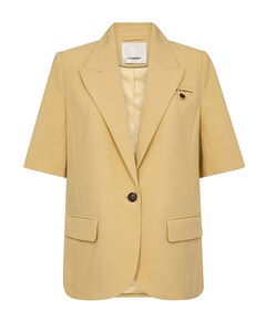Dames blazer geel