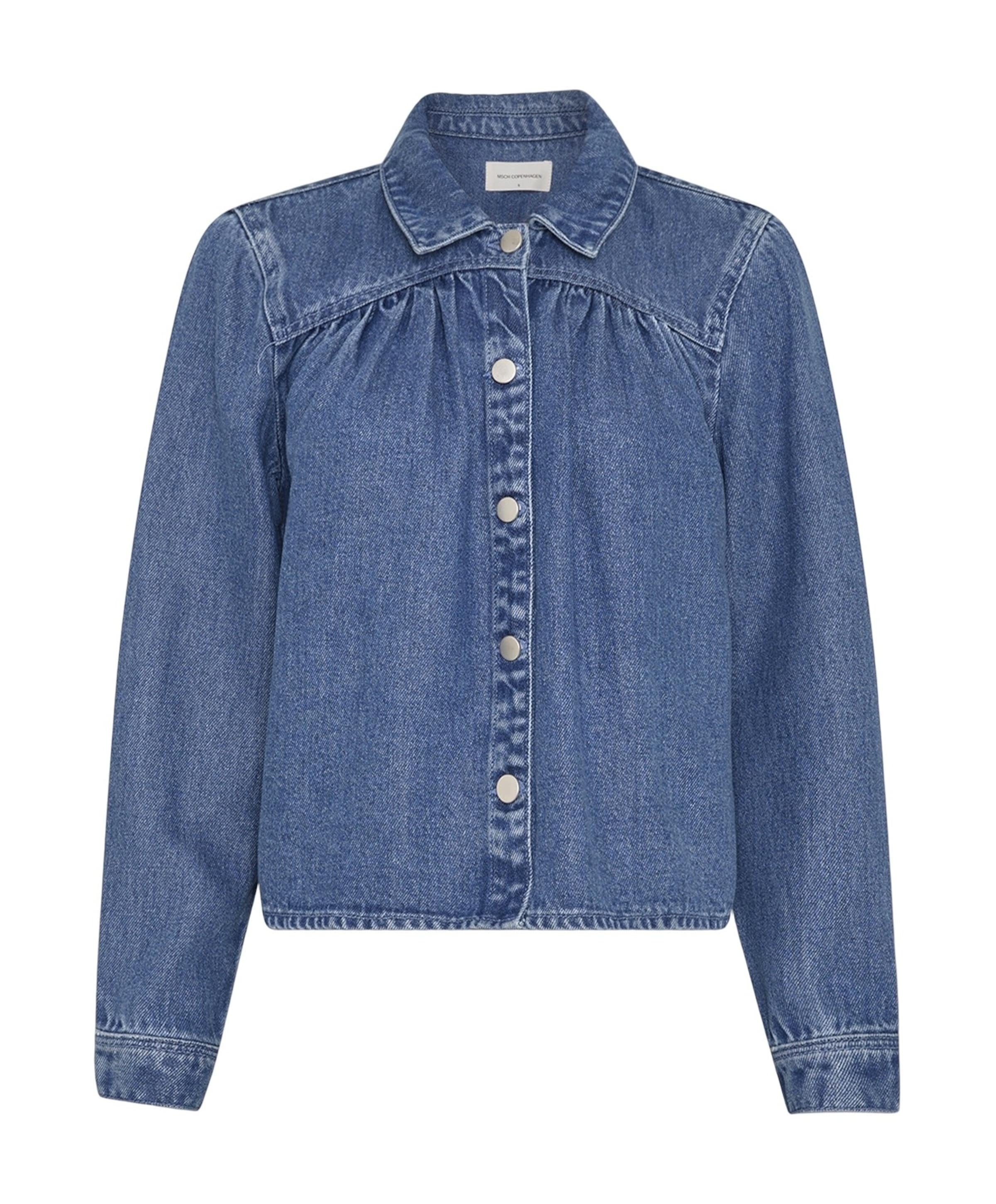 Dames blouse blauw