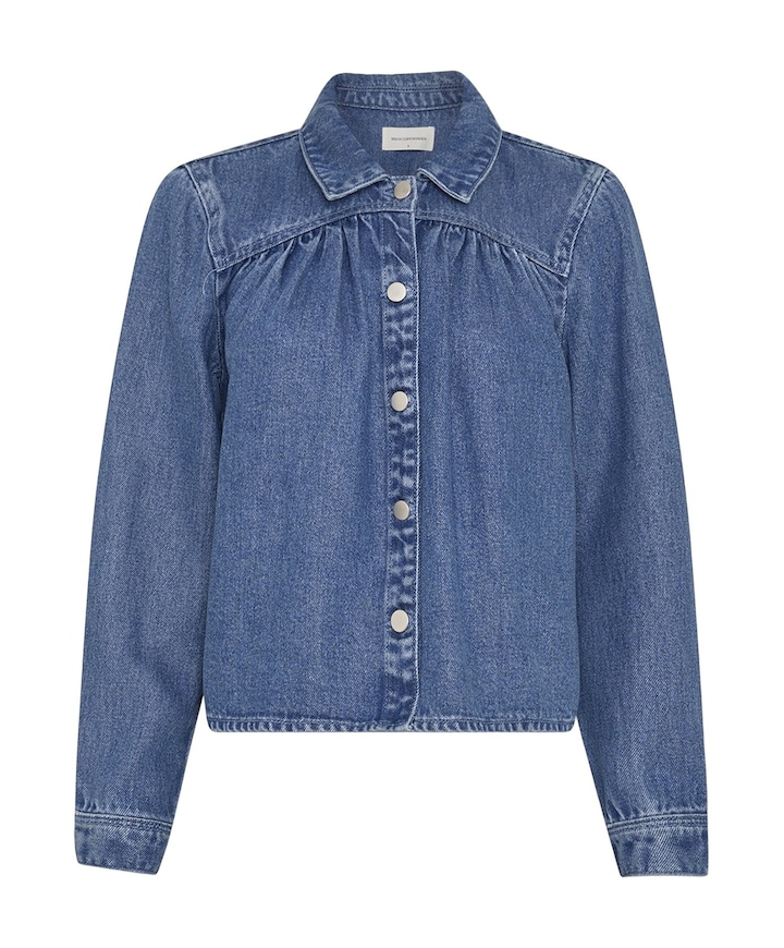 Dames blouse blauw