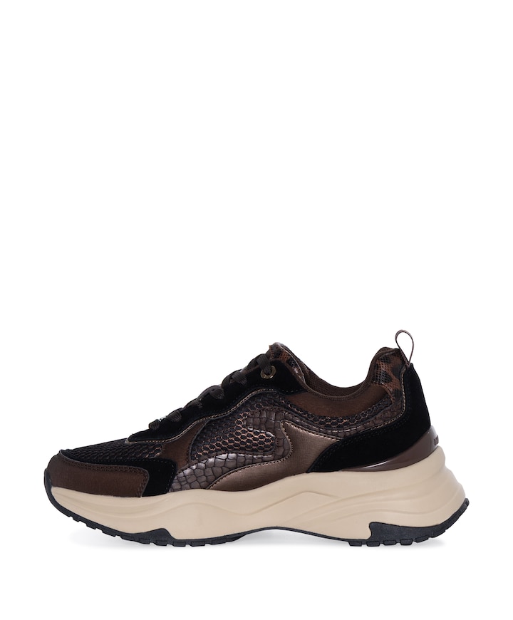 PALMA ORA dames sneakers bruin