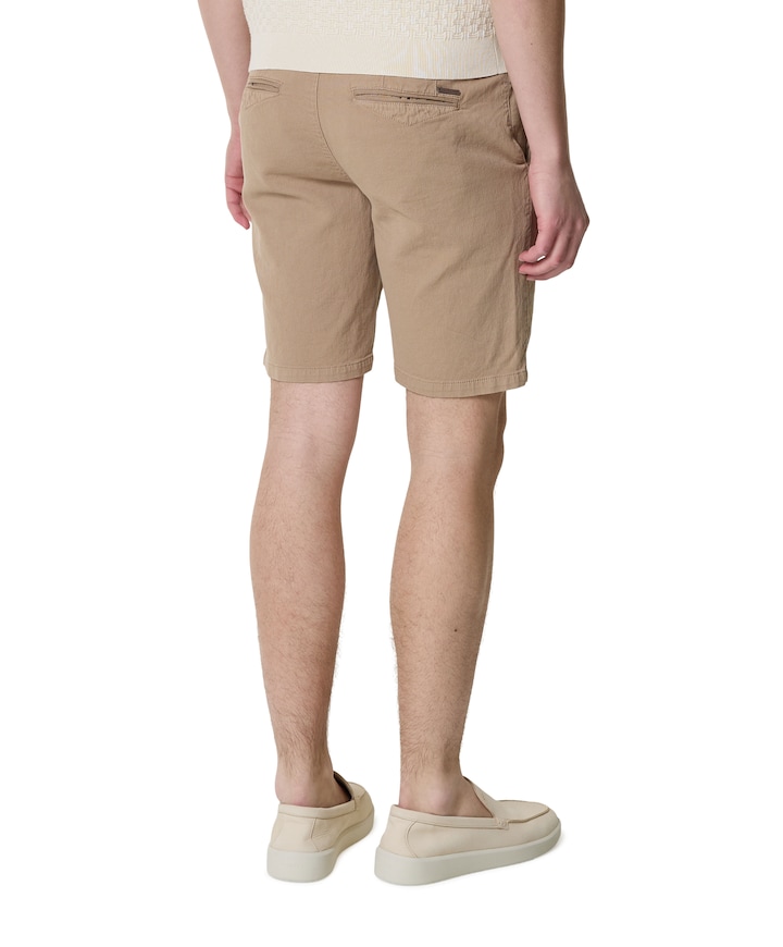 Ferdinand Structure Chino heren korte broek beige