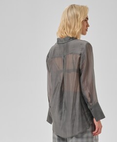 Dames blouse grijs