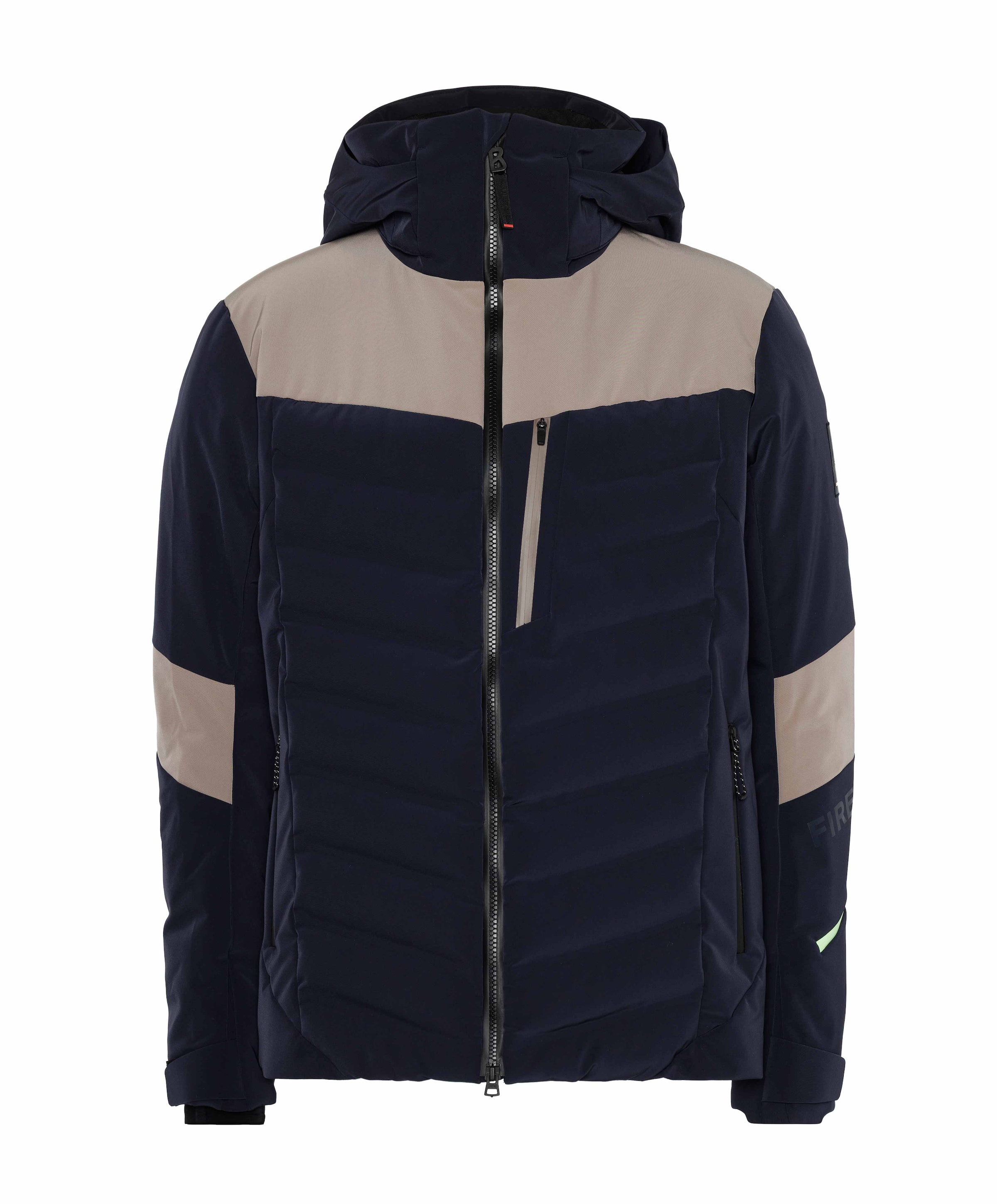 Heren ski-jas blauw