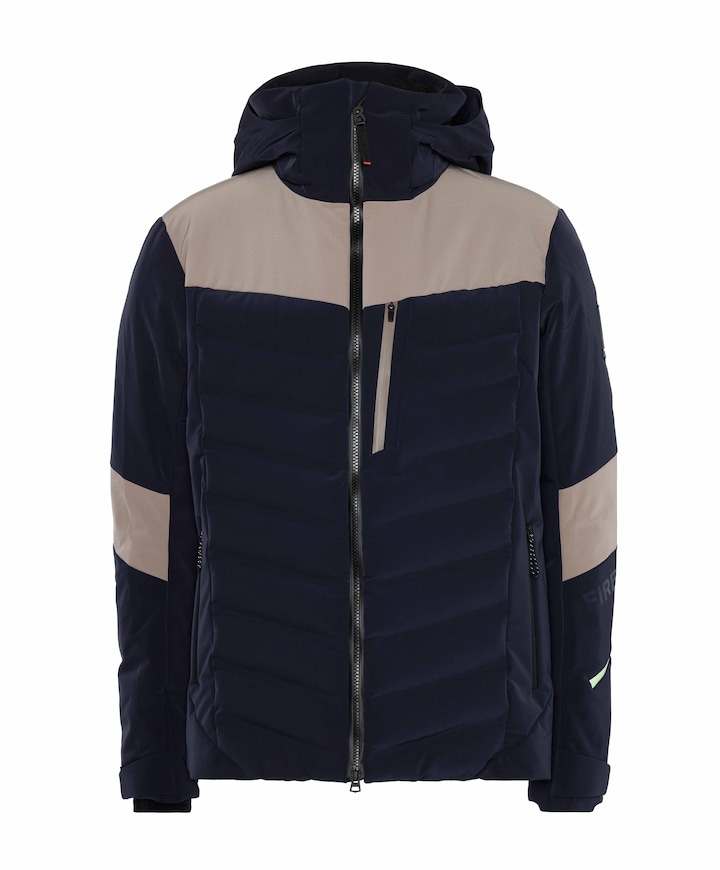 Heren ski-jas blauw