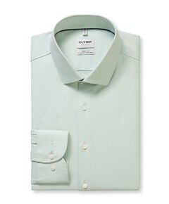 Heren overhemd extra lange mouw groen