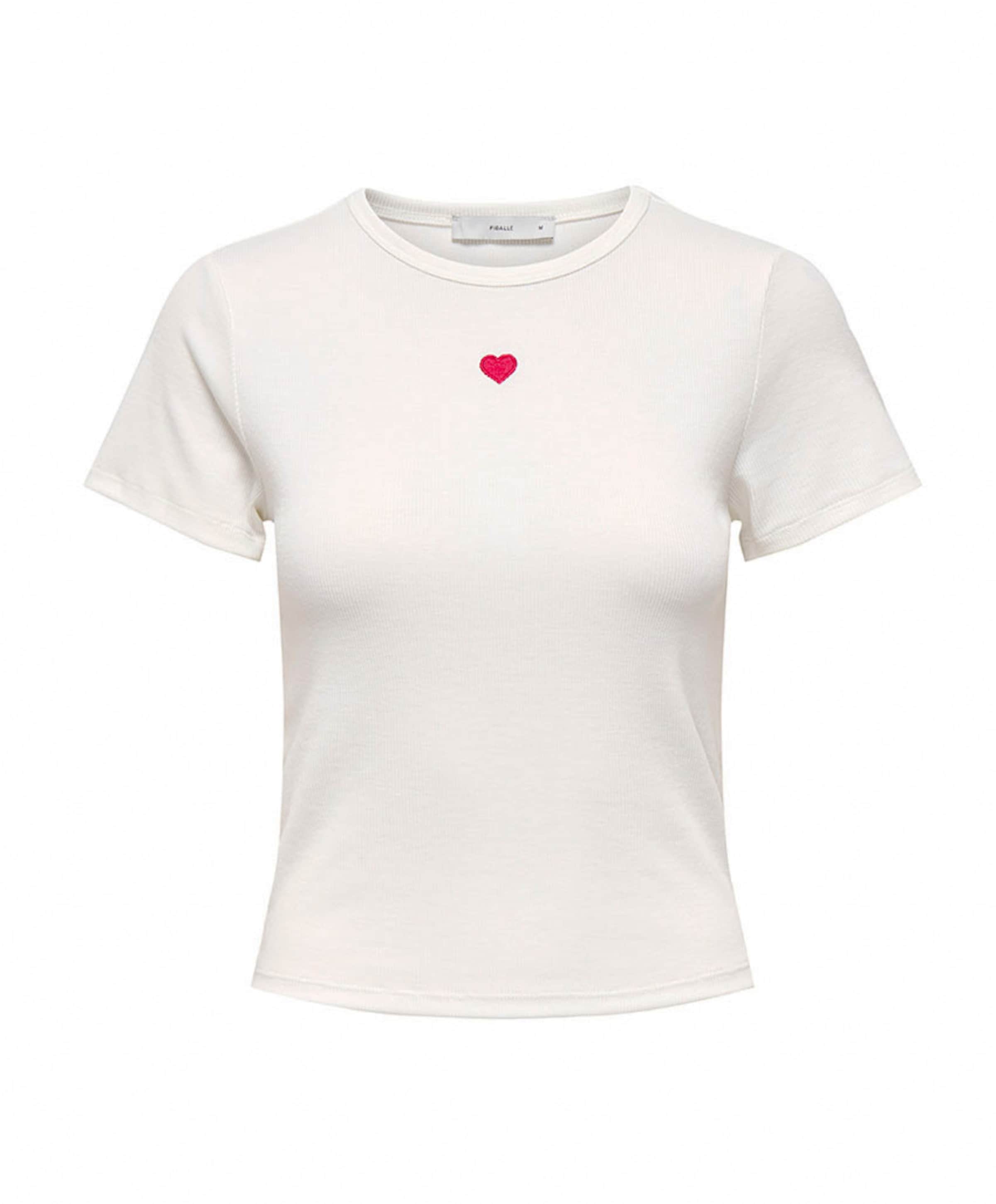 Dames t-shirt ecru