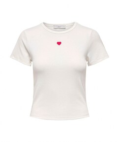 Dames t-shirt ecru