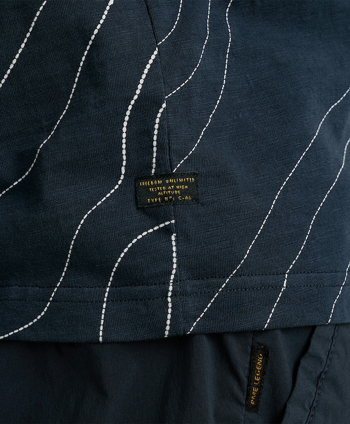 T-shirt blauw